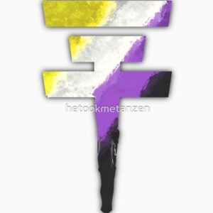 Design Merch Nonbinary Pride T-Shirt - Image 11