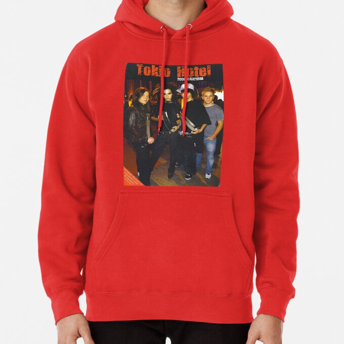 Tokio Hotel Vintage Style Portrait Hoodie - Image 8